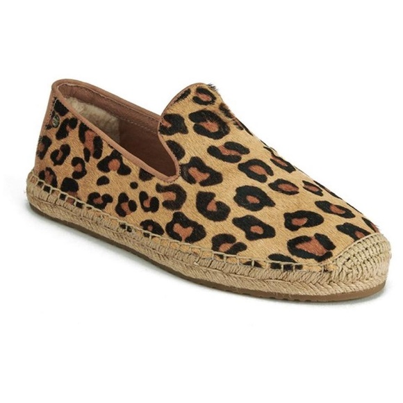 ugg leopard espadrilles
